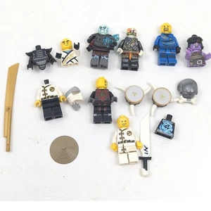 LEGO Ninjago Minifigure Lot – Jay Zane Kai Ghost Ice Samurai + Weapons & Parts - Bild 1 von 13