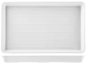 Bandeja Frigorífica 55x34x5 Blanca Giganplast - Imagen 1 de 3