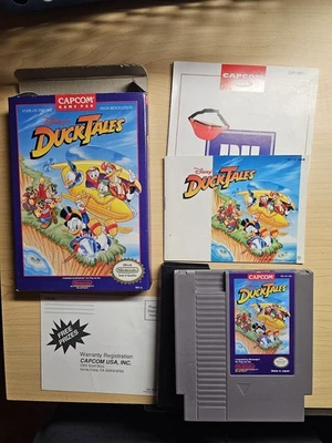 Rare Disney's Duck Tales Nintendo NES CIB box without discount strip - Image 1 of 4