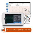 Portable 6/12 Lead ECG Machine Email Data Transferfor Home/Clinic/Emergency Use