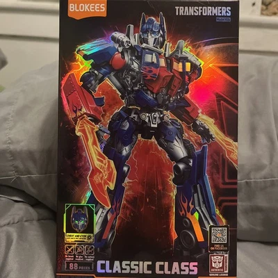 Blokees Classic Class 10 Transformers Optimus Prime Model Kit  Action Figure - Image 1 of 4