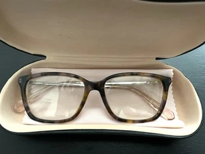 LOVE MOSCHINO MOL550 0T4 140 Brown Tortoise Gold Eyeglasses Frames - Picture 1 of 8