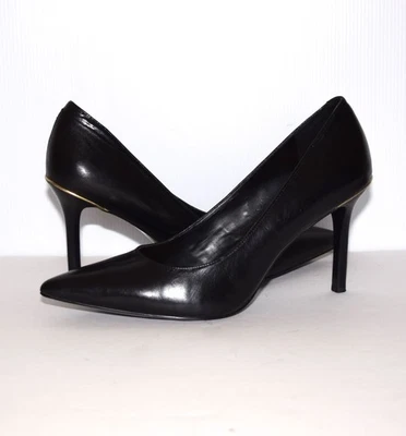 Tacones LAUREN RALPH LAUREN Sarina negros punta talla 9,5B Foto 1 de 4