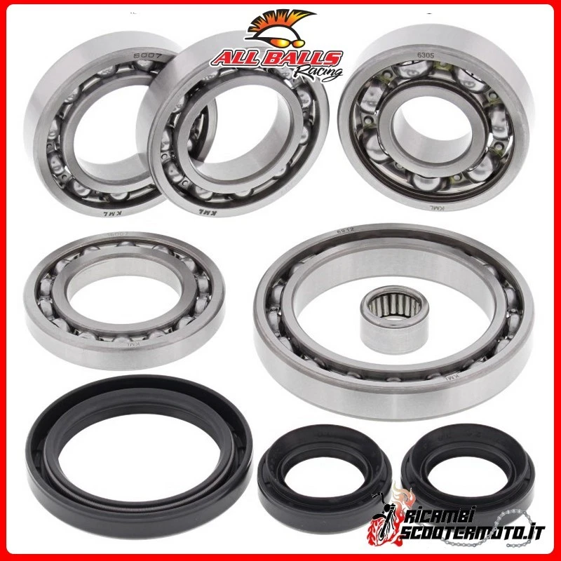 VORDERES DIFFERENTIALLAGER- UND ÖLDICHTUNGSSATZ All Balls Cf Moto Rancher 500 CF Foto 1 de 1