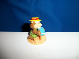 TEDDY BEAR Building SAND CASTLE Figure Kinder Surprise TOP TEN TEDDIES AT BEACH - Picture 1 of 5