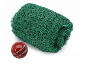 Nylon Cricket Practice Net With Leather Ball | Ideal for Practice ( Green ) - Picture 1 of 3