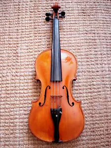 Feine alte 4/4 Violine Geige sofort spielbereiter gut erhaltener Fundzustand - Bild 1 von 21
