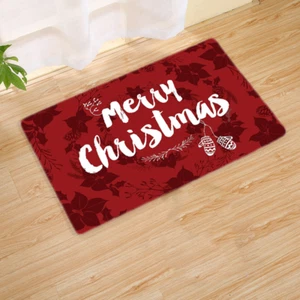 Christmas Laundry Floor Entrance Mat Room Doormat Kitchen Rug Non Slip Bathroom - Bild 1 von 21