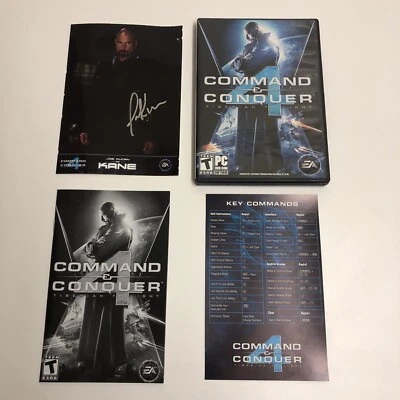 *SIGNED BY KANE* Command & Conquer 4: Tiberian Twilight (PC, 2010) Complete - Image 1 of 4