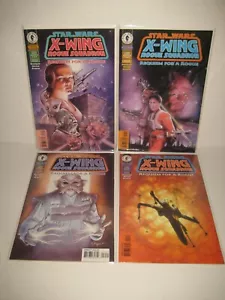 Star Wars X-wing rogue squadron requiem for a rogue comic run 1-4 - Picture 1 of 5