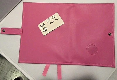 Narcotics Anonymous NA Basic Text 6TH How an Why PINK  Deluxe Double Book Cover  - Image 1 of 4