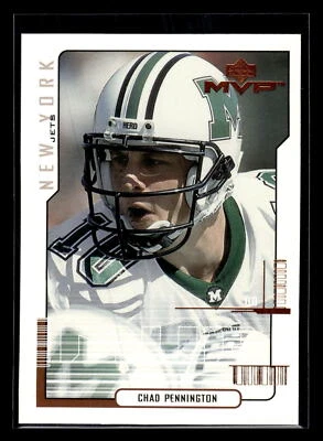 2000 Upper Deck MVP #208 Chad Pennington Rookie New York Jets - Image 1 of 2