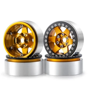 Alloy 2.2" Beadlock Wheel Rim For 1:10 RC Axial SCX10 RR10 Wraith etc Upgrade - Picture 1 of 13