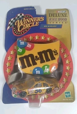 NASCAR 2000 Winner's Circle Ken Schrader #36 M&Ms 1/64 Diecast Race Hood - Image 1 of 2