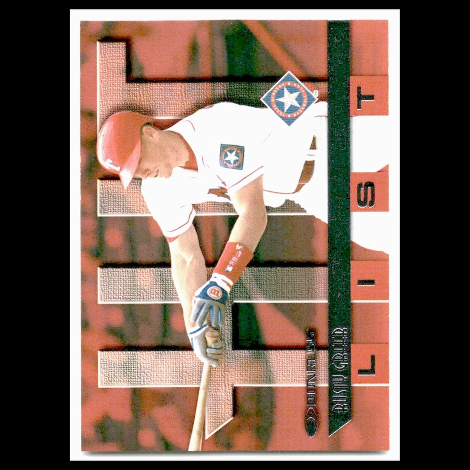 Rusty Greer #422 1997 Donruss Texas Rangers Baseball Card MLB NM - Image 1 of 3