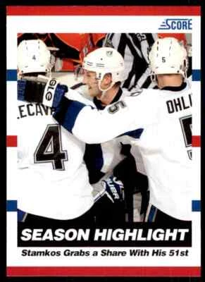 2010-11 Score Season Highlight Steven Stamkos #26 - Image 1 of 2