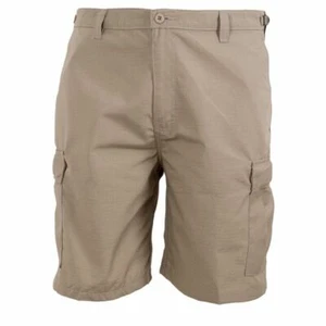 Us Military Cargo Work Shorts Khaki Size XL (38-40 W ) Rip Stop Fast Shipping - Picture 1 of 3