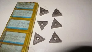 6 Pcs. Sandvik TNMG 16 04 04 -61 STP P10 2302x turning carbide inserts - Sweden - Picture 1 of 5