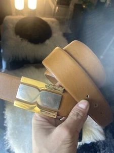 Vtg 70’s deco glam western belt hippy boho 60’s rock MoD southwest mid century - Picture 1 of 19