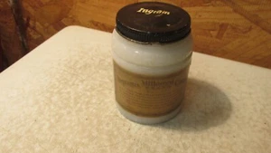 Bristol Myers Ingram's Improved MilkWeed Cream Milchglas Original Etikett 1 - Bild 1 von 2