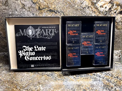 NEW 1980 Time Life Mozart The Soprano Concert Arias 5 Cassette Set Music Booklet - Image 1 of 4