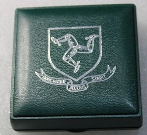 1981 ISLE OF MAN UNCIRCULATED ROYAL WEDDING CROWN COIN CASED PROOF #2 - Picture 1 of 10