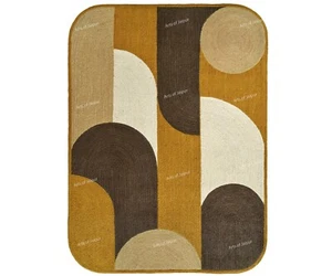 Jute Braided Rug Living Room Rug Dining Room Rug Modern Jute Carpet 5x8 ft - Picture 1 of 10