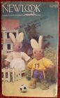 New Look 6266 Rabbit With Clothes One Size, Vintage Sewing Pattern - Uncut