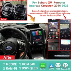 Subaru Android Car Radio Stereo For Subaru Forester Crossrek Impreza 2016 - 2023 - Picture 1 of 10