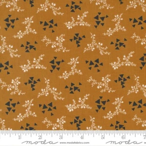 Rustic Gatherings Triangle Toss Blenders Amber Primitive Gatherings Moda 1/2Yard - Picture 1 of 1