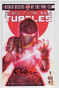 Teenage Mutant Ninja Turtles: Untold Destiny Of The Foot Clan #1 Eastman signiert - Bild 1 von 3
