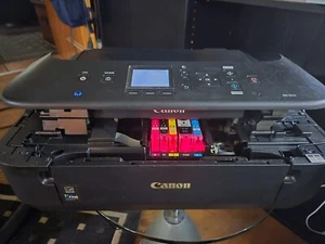 Canon Pixma MG5650 Multifunktionsdrucker schwarz Fehlercode B203 defekt - Bild 1 von 7