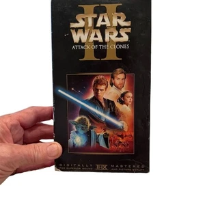 Star Wars Episode II: Attack of the Clones VHS Widescreen Sci-Fi 2002 tested - Picture 1 of 10