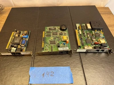 Vintage ISA Modem Lot – Zoom 2920, US Robotics Sportster 0460, Viva 2496LTF - Image 1 of 4