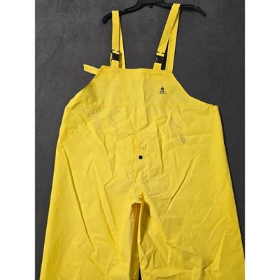 Tingley Industrial Work Overalls Snap Fly Front FR Flame Resistant Yellow XL - Image 1 of 4