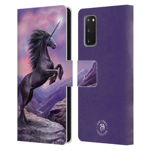 OFFICIAL ANNE STOKES MYTHICAL CREATURES LEATHER BOOK CASE FOR SAMSUNG PHONES 1 - Picture 1 of 15