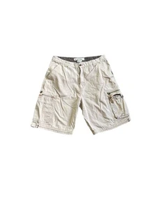 Soul Surfing Plugg Men’s Cargos Shorts Khaki Tan Color Size Men’s 34 - Picture 1 of 4