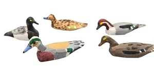 Wood Ducks Mini Lot Of 5 Signed LLOYD - Picture 1 of 10