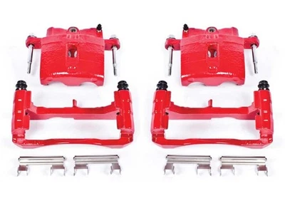 PowerStop для 02-06 Cadillac Escalade передние или задние красные суппорты с кронштейнами - - Изображение 1 из 4