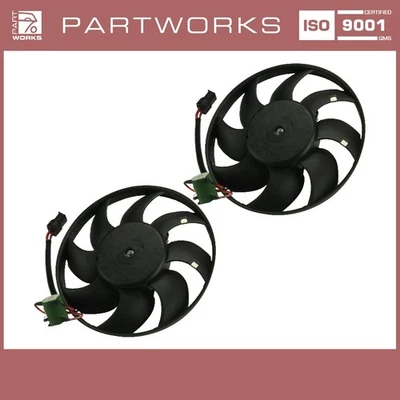2x fan water cooler for Porsche 996 Carrera 4S turbo fan motor - Image 1 of 4
