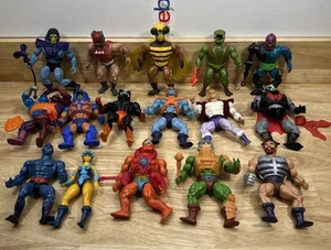 Vintage He-Man Masters Of The Universe 1980’s Action Figures Mattel Lot Of 16 - Picture 1 of 22