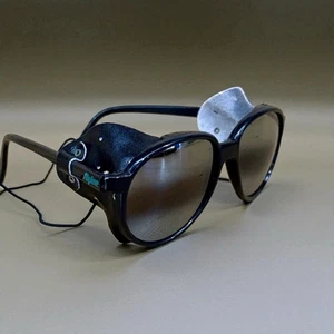 Alpine Glacier Sunglasses Leather Side Blinder Shields - Skiing Climbing Hiking - Picture 1 of 17