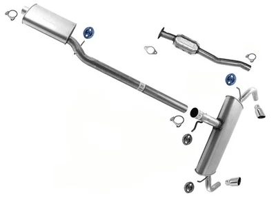 Silenciador trasero de tubo de extensión de resonador atornillado para Chevrolet Equinox 10-12 3,0 L Foto 1 de 4