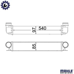CHARGE AIR COOLER CI 338 000S FOR BMW M47D20 2.0L 4cyl 5 E39 M57D25 2.5L 6cyl - Picture 1 of 9