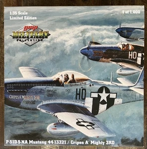 NEW GMP 1:35 scale LIMITED EDITION P-51D MUSTANG "CRIPES A' MIGHTY" RARE 1/1000✈ - Picture 1 of 7