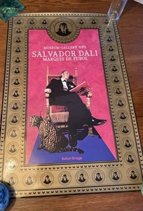 Original Salvador Dali Marquis De Pubol Exhibition Poster Belfort Brugge Belgium - Picture 1 of 1