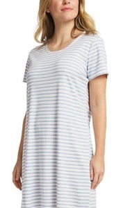 Lands' End Women's Sleep Shirt Dress, Multi Stripe, XL NWT - Picture 1 of 1