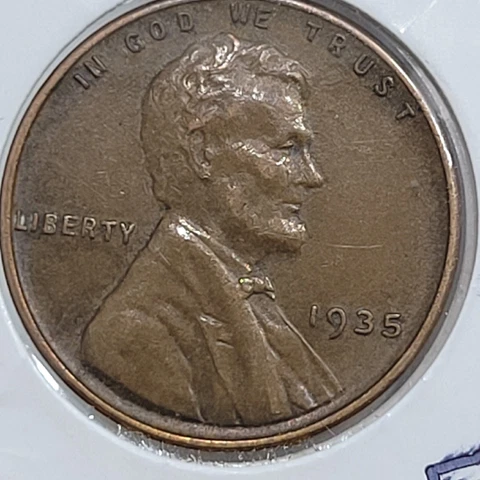 1935 Lincoln Wheat Penny Ddo/Ddr Cover