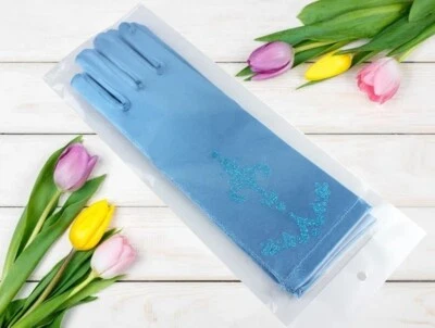 GANTS La Reine des Neiges Elsa - costume de princesse enfant - Frozen cosplay - Photo 1/2