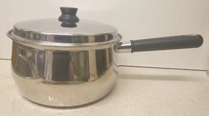 Excelente cacerola base encapsulada vintage PRESTIGE de acero inoxidable de 20 cm - Imagen 1 de 11